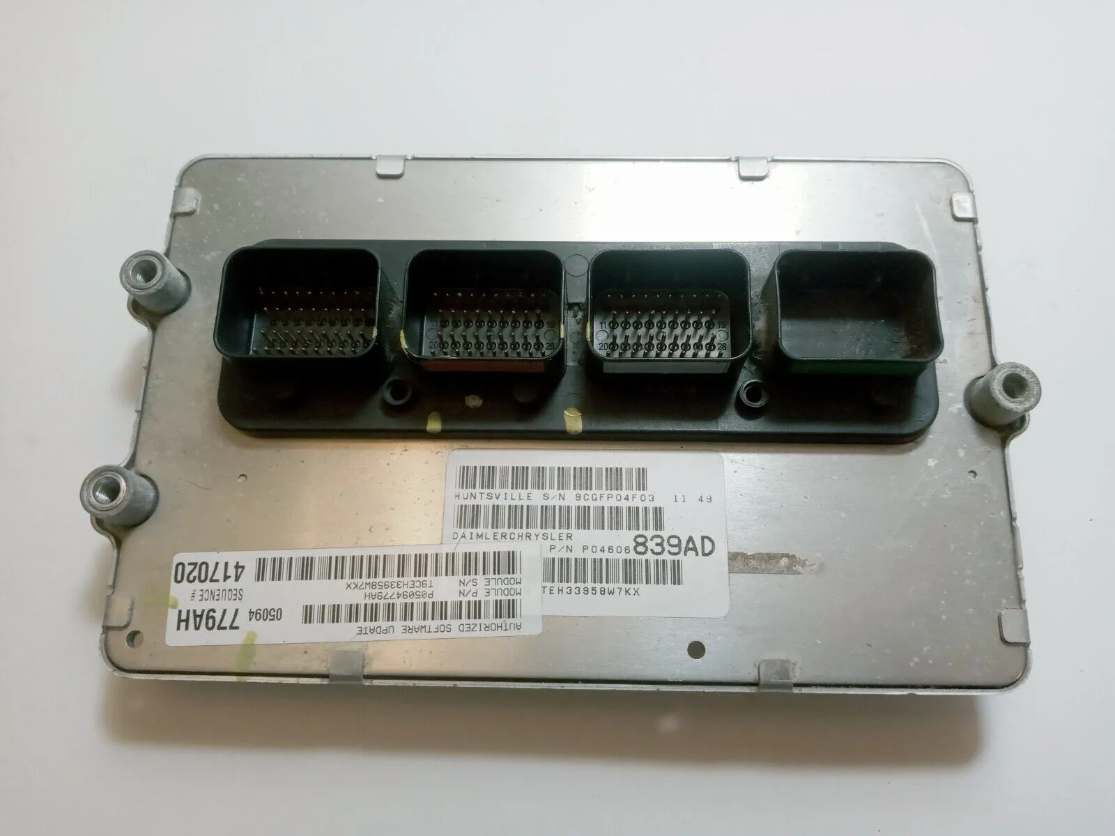 2006 Dodge Charger 5 7 Hemi Ecu Ecm Pcm Engine Control Module 05094779Ah For Sale Emgcartech
