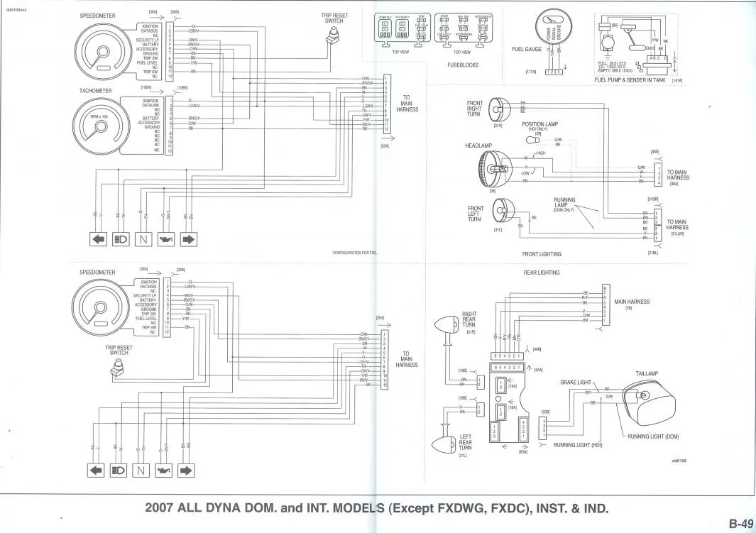 2006 Dyna Wide Glide Wiring Diagram Wiring Diagram