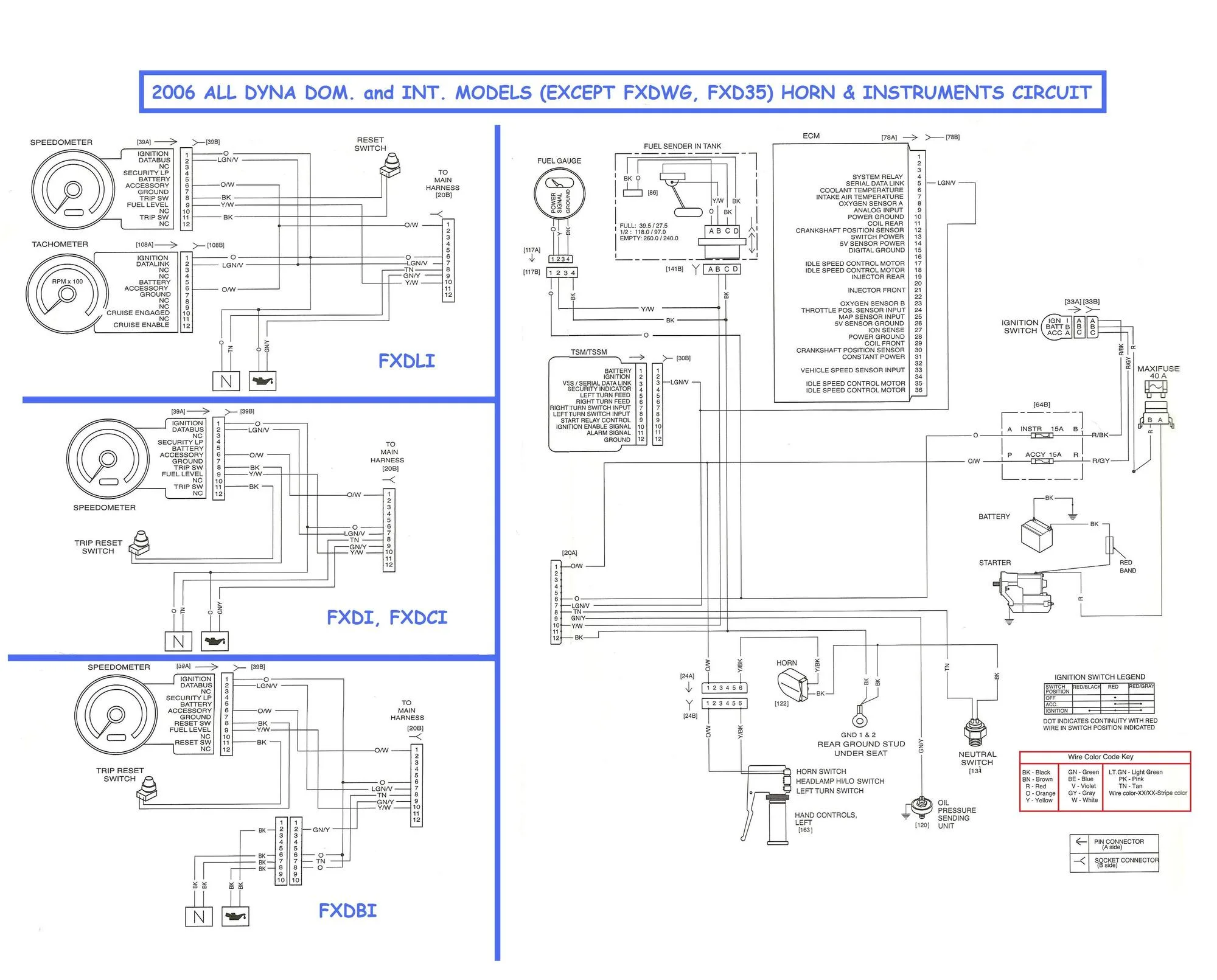2006 Dyna Wide Glide Wiring Diagram Wiring Diagram