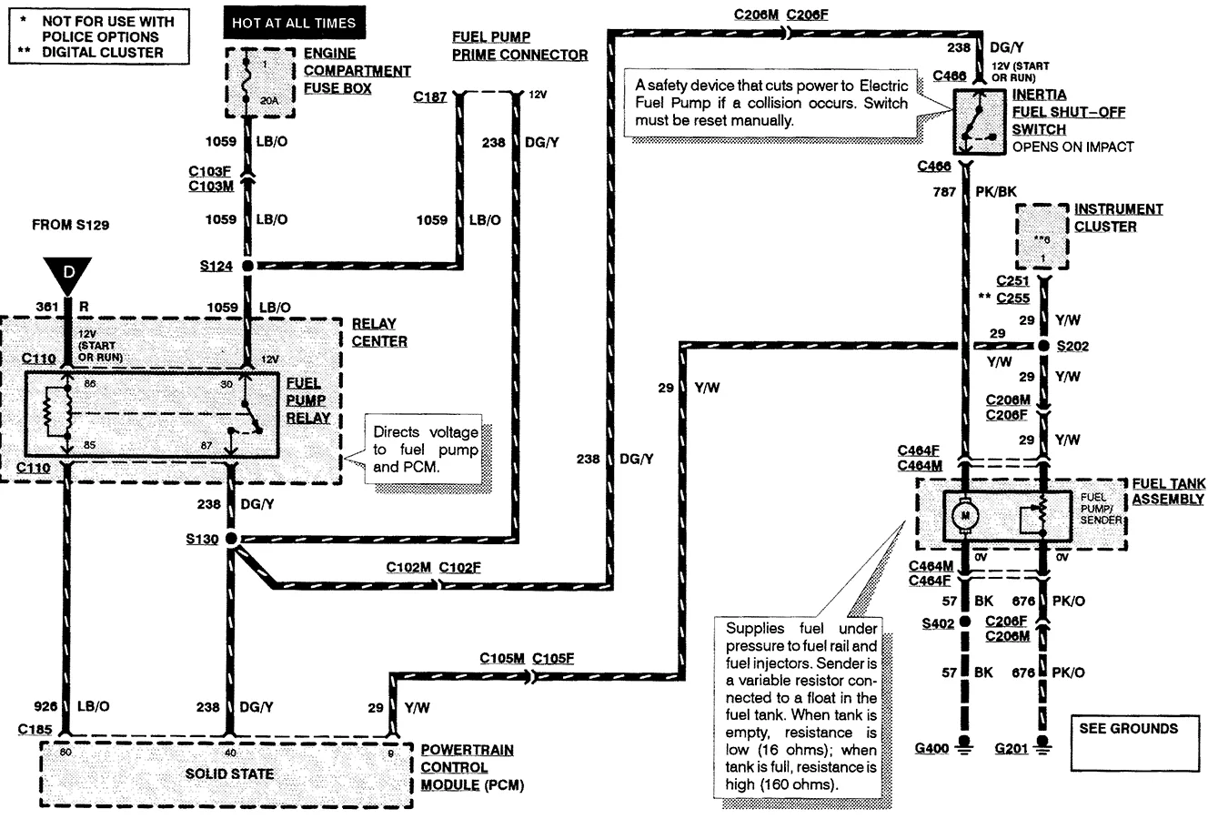 2006 Ford Crown Vic Cooling System Diagram Otosection