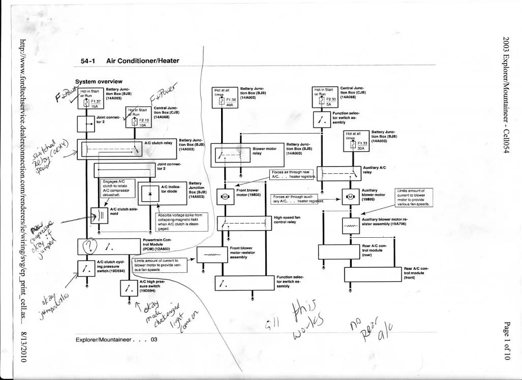 2006 Ford Explorer Power Window Wiring Diagram Wiring Diagram