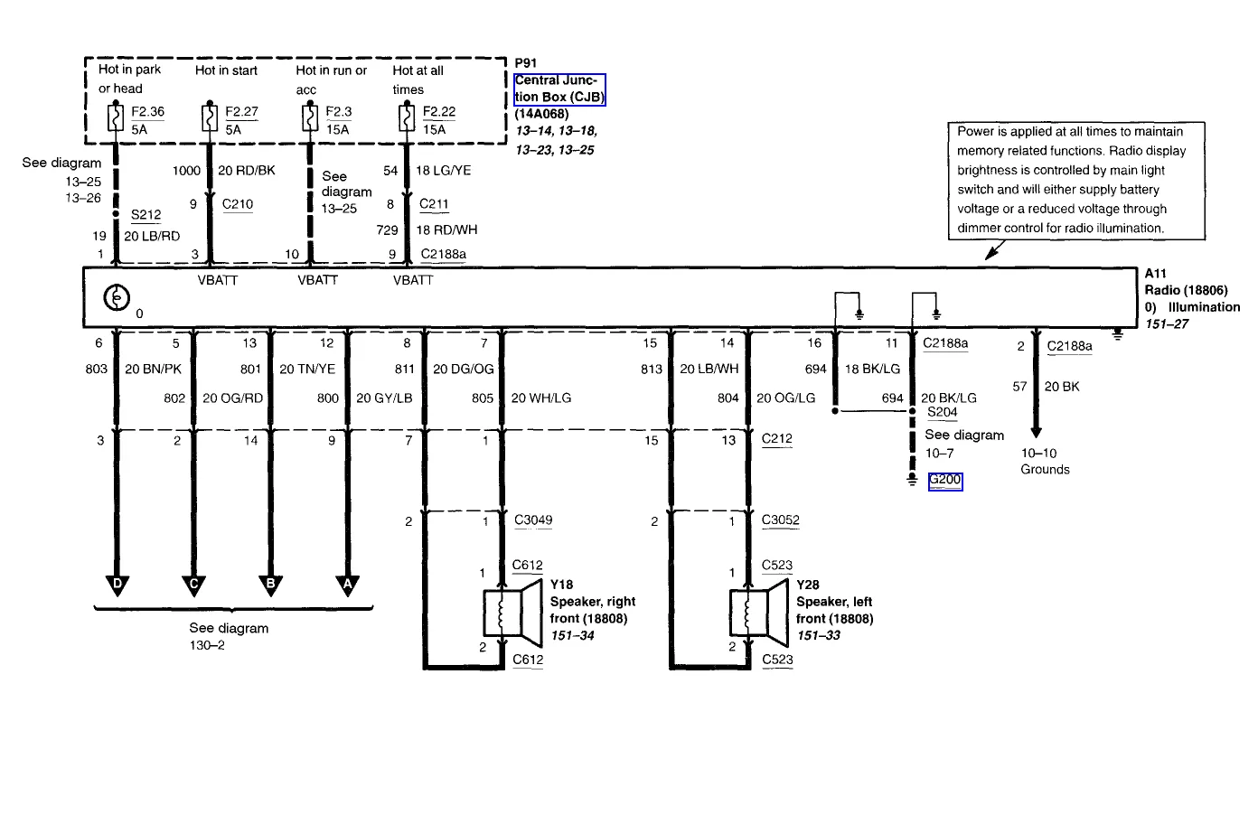 2006 Ford Explorer Radio Wiring Diagram Database Wiring Diagram Sample