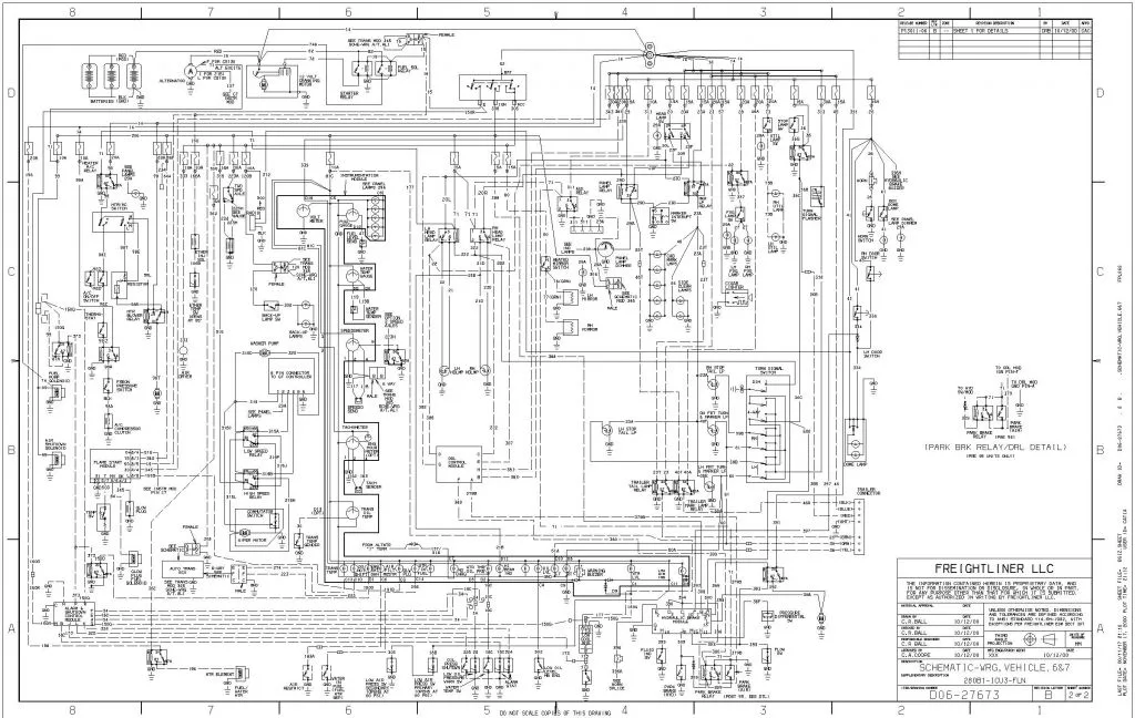 2006 Freightliner Columbia Wiring Diagram Wiring Diagram And Schematic