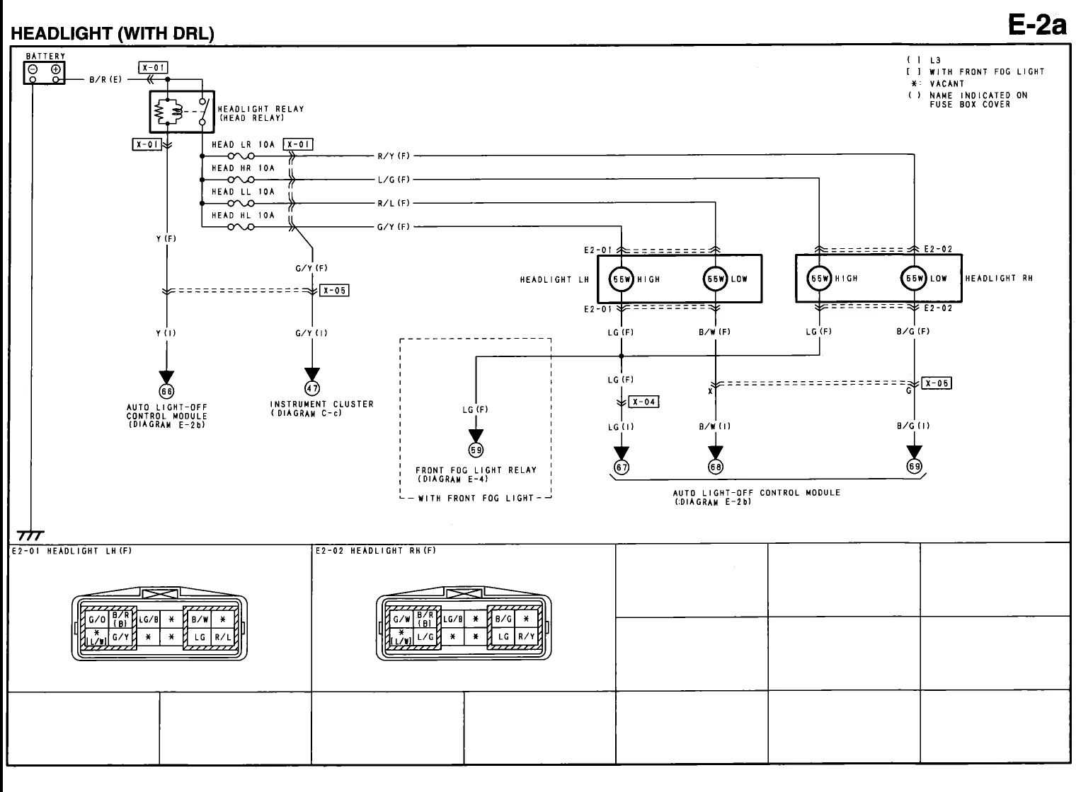 2006 Mazda 6 Headlight Wiring Diagram Wiring Diagram
