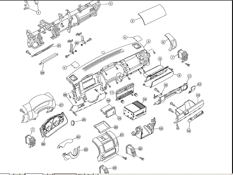 2006 Nissan Pathfinder Fuse Diagram