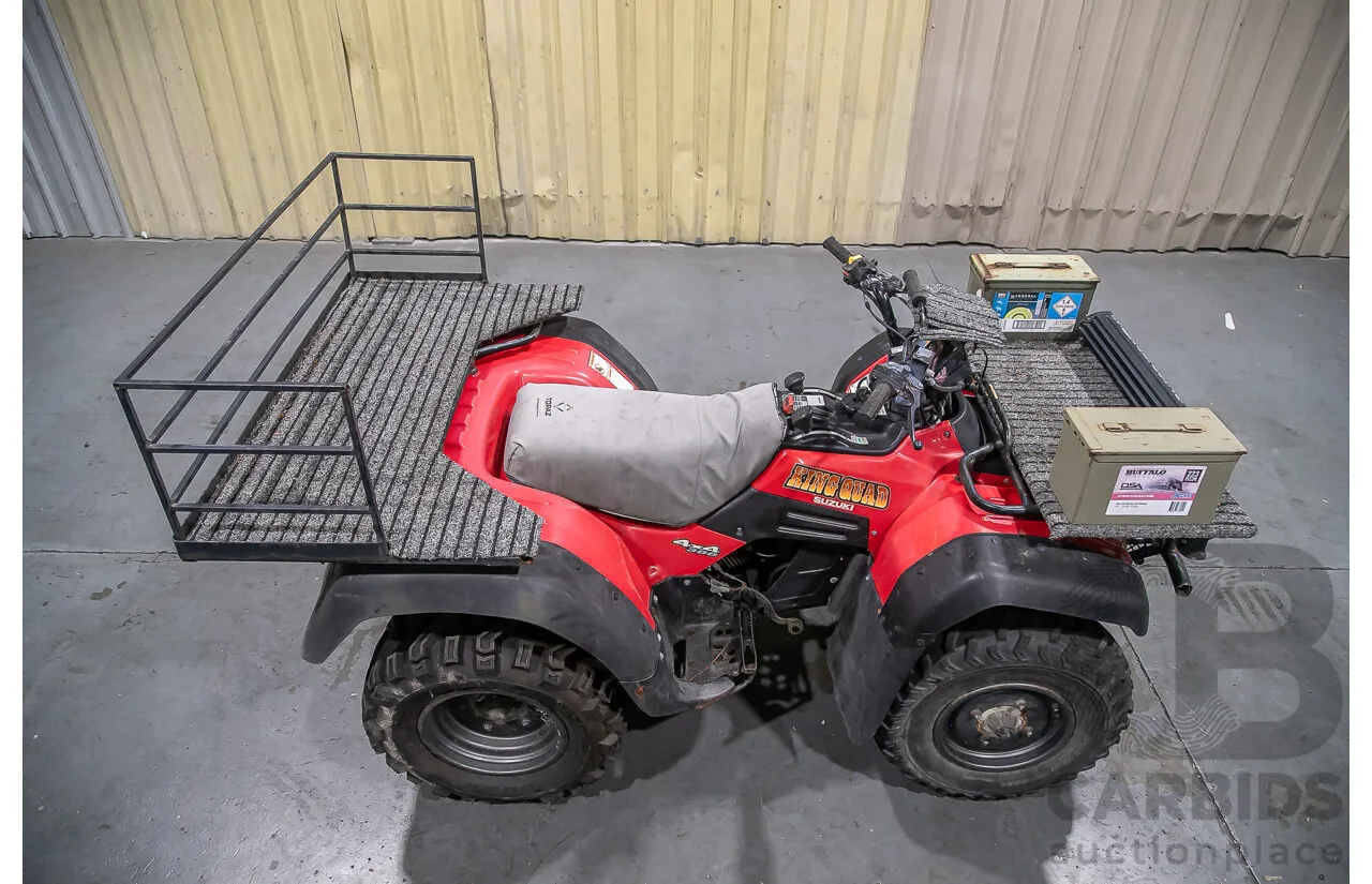 2006 Suzuki King Quad 300Cc Quad Lot 1516703 Carbids