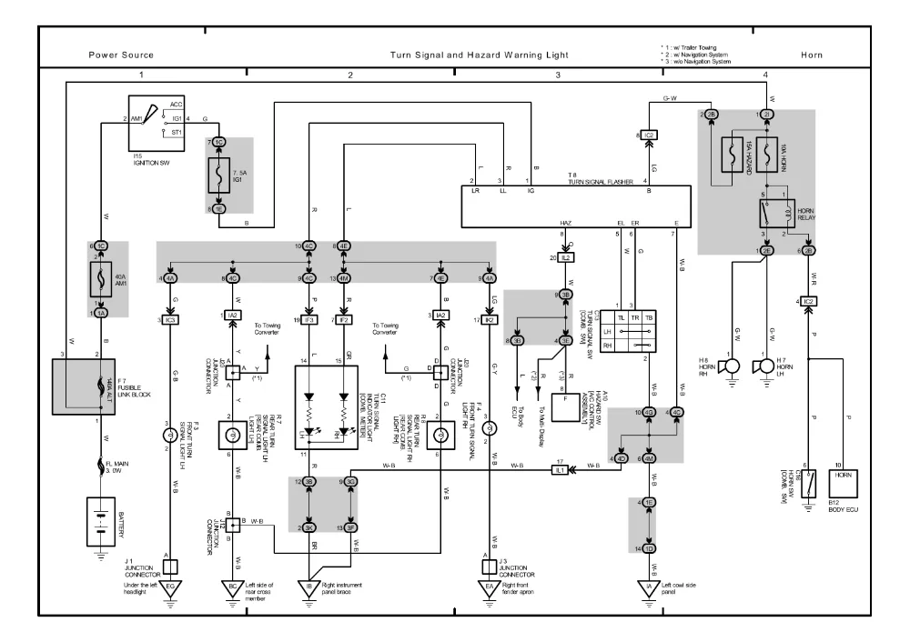 2006 Toyota Highlander Stereo Wiring Diagram