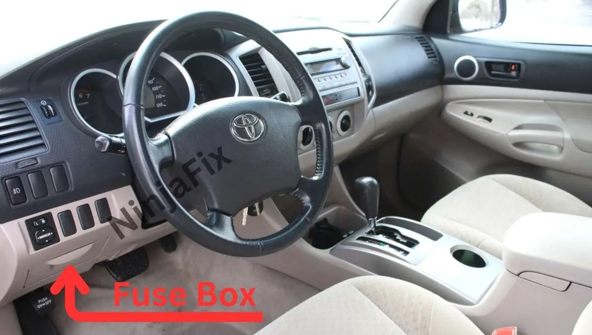 2006 Toyota Tacoma Fuse Box Diagram And Location Ninja Fix