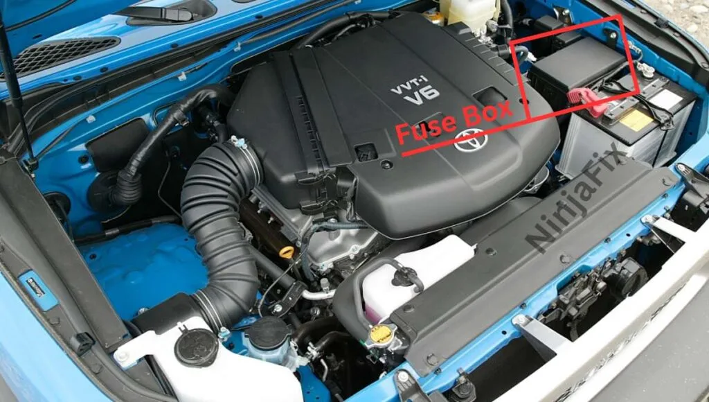 2006 Toyota Tacoma Fuse Box Diagram And Location Ninja Fix