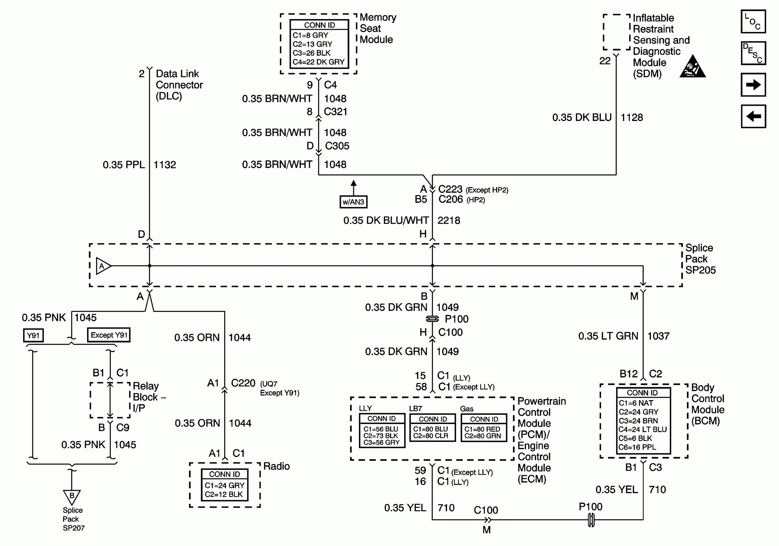 2007 Chevy Tahoe Wiring Harness Diagram