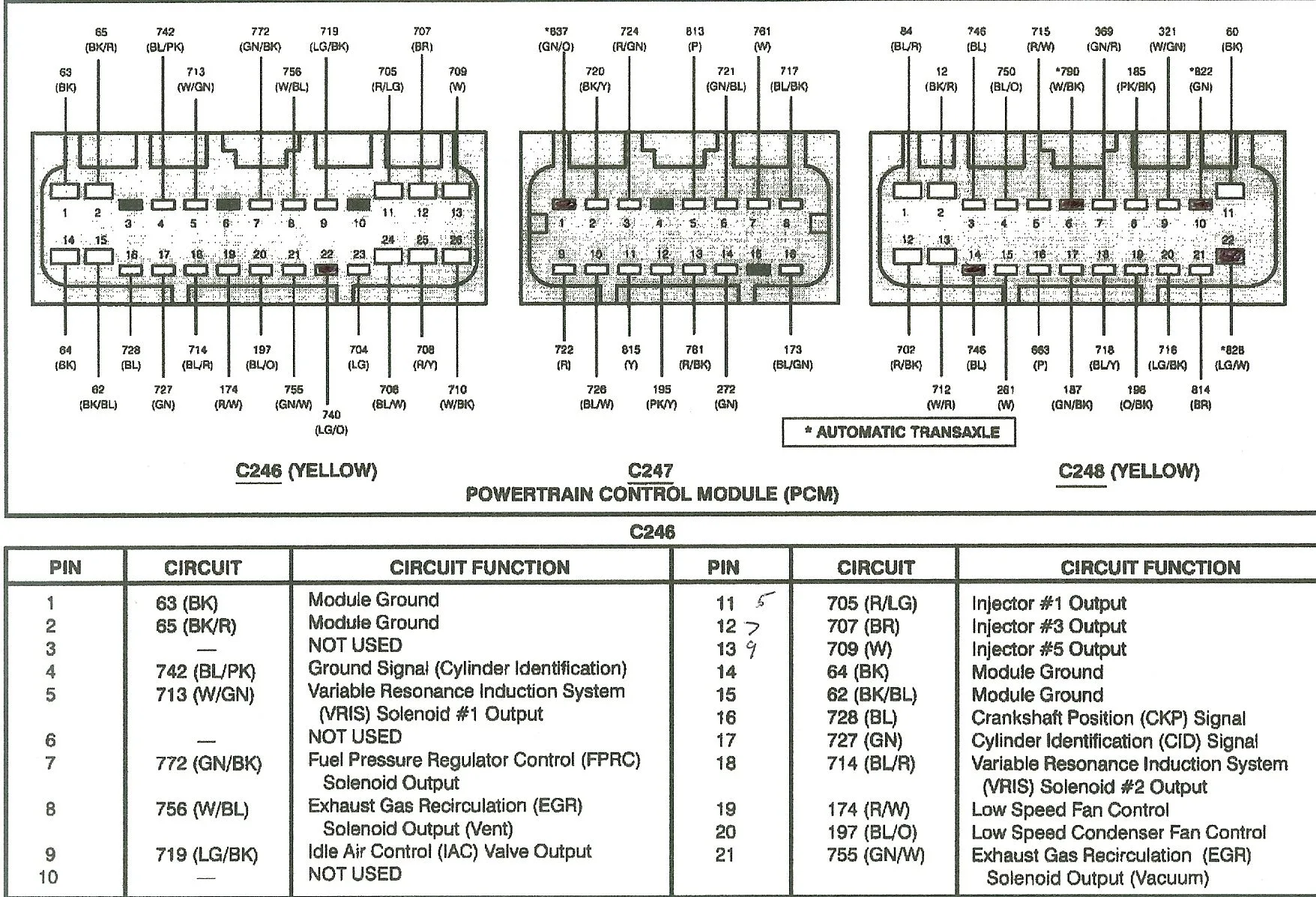 2007 Dodge Ram Pcm Wiring Diagram