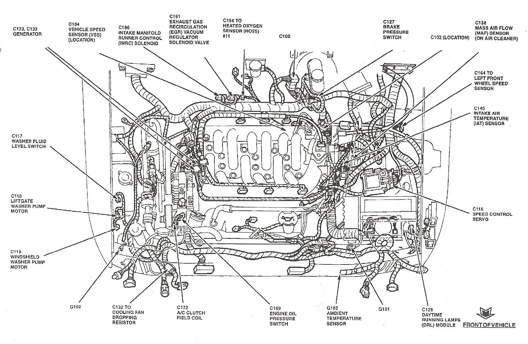 2007 Ford Explorer Engine Diagram Ford Explorer Wiring Diagr
