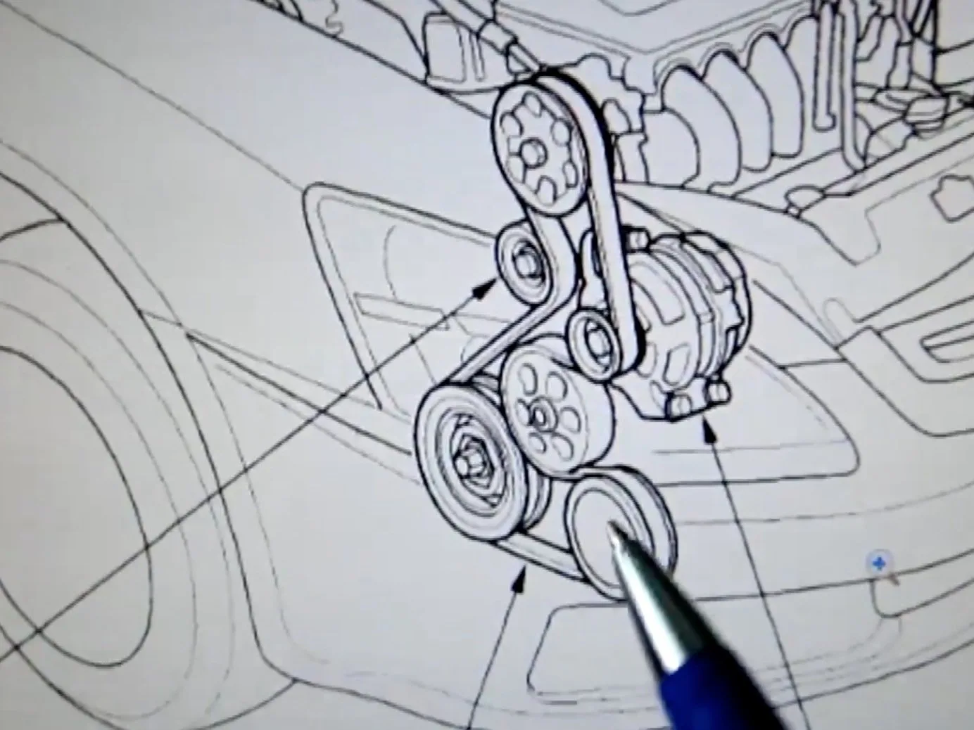 2007 Honda Accord V6 Serpentine Belt Diagram