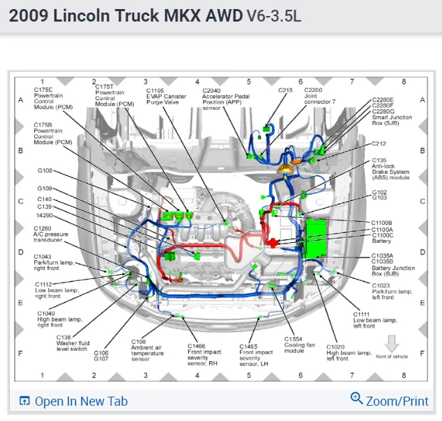 2007 Lincoln Mkz Wiring Diagram Wiring Diagram