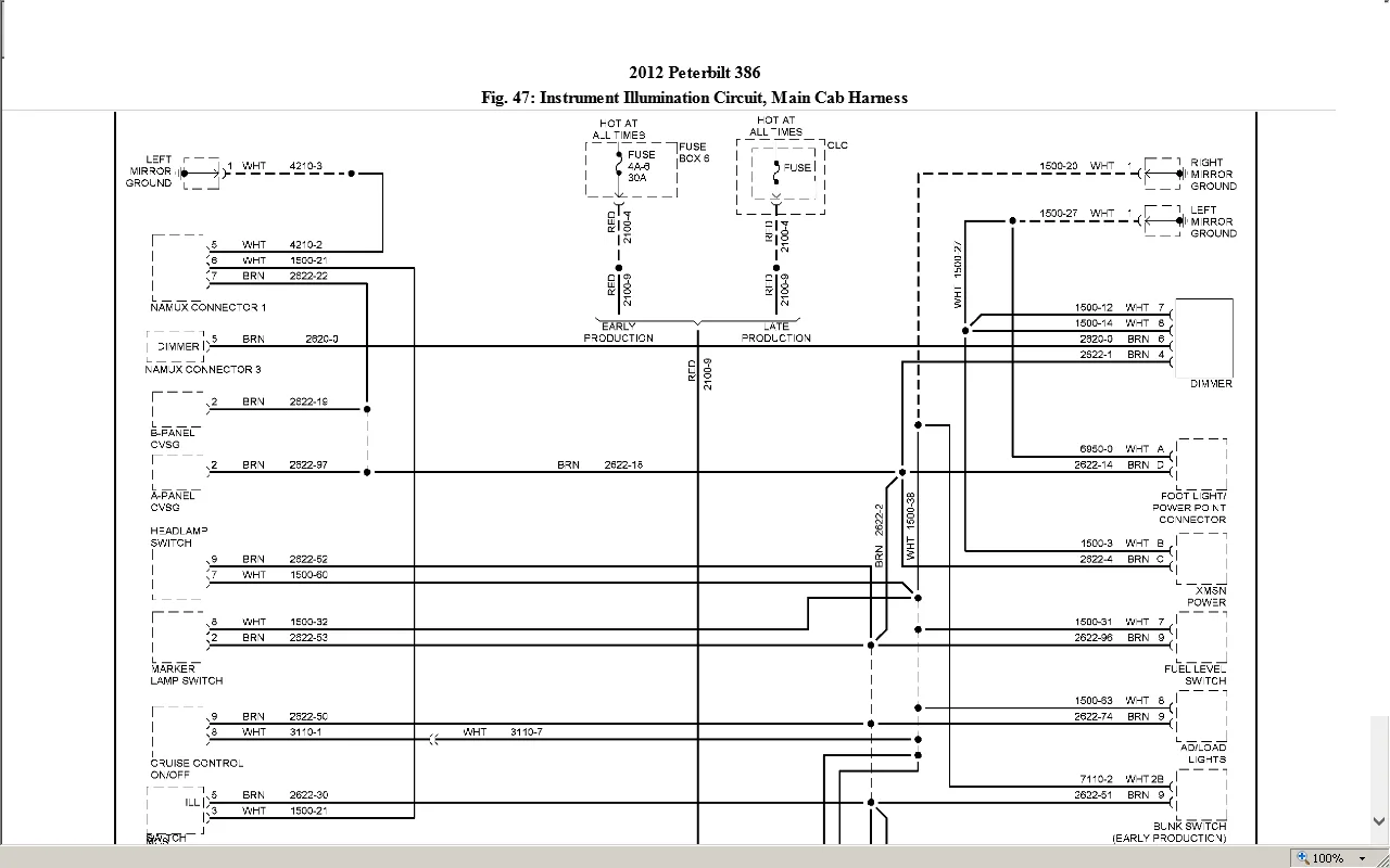 2007 Peterbilt 386 Wiring Diagram Wiring Diagram