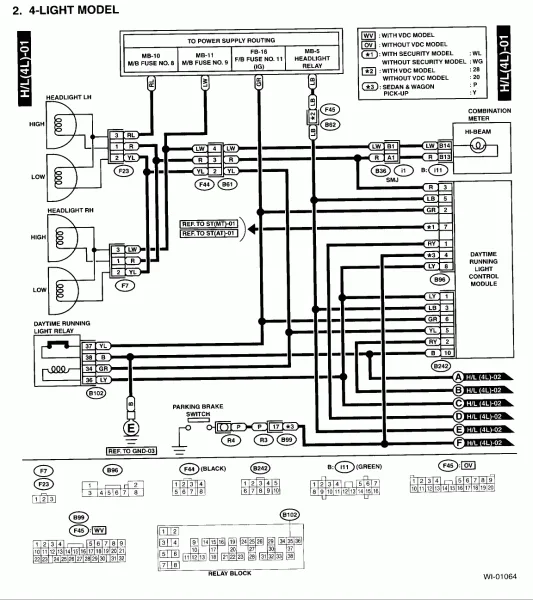 2007 Subaru Impreza Wiring Diagram