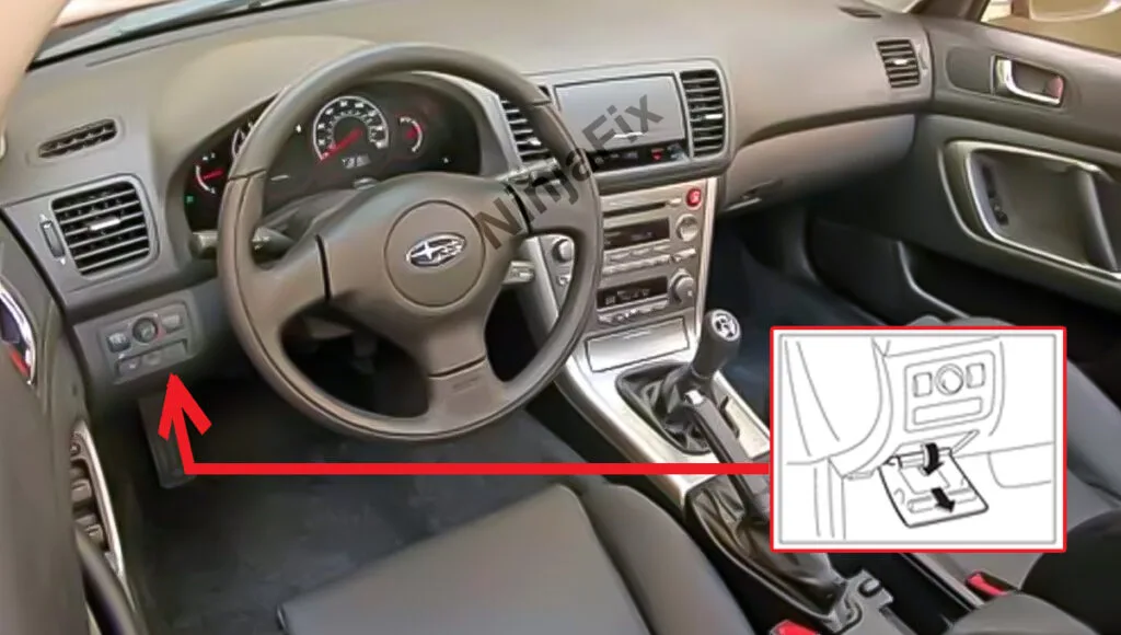2007 Subaru Outback Fuse Box Diagram And Location Ninja Fix