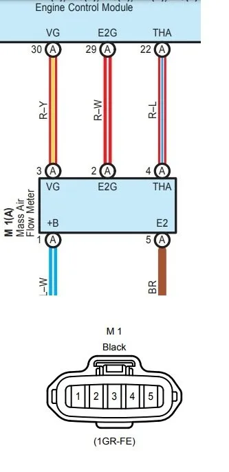2007 Tacoma Maf Connector Wire Color Code Tacoma World