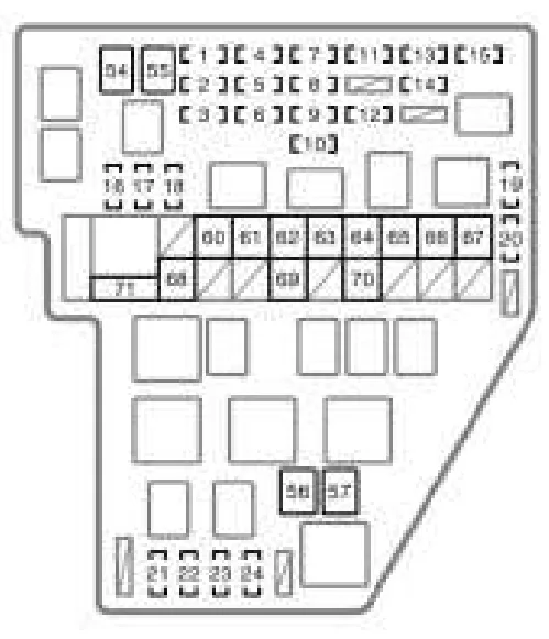 2007 Toyota Sienna Fuse Diagram Sienna Sliding Door Fuse Vehicle