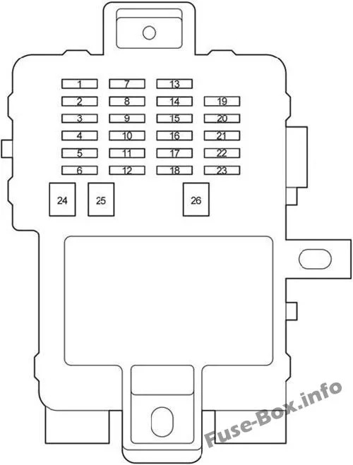 2007 Toyota Tundra Fuse Box Diagram