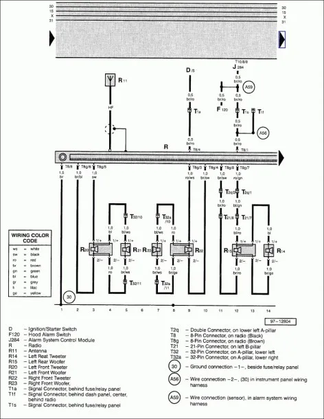 2007 Vw Rabbit Parts Diagram