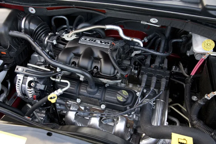 2008 Dodge Grand Caravan Sxt 3 8L V6 Engine Picture Pic Image