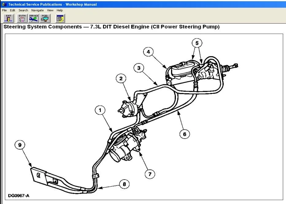 2008 F150 4 6 Power Steering Diagram Steering Pump Power Ins
