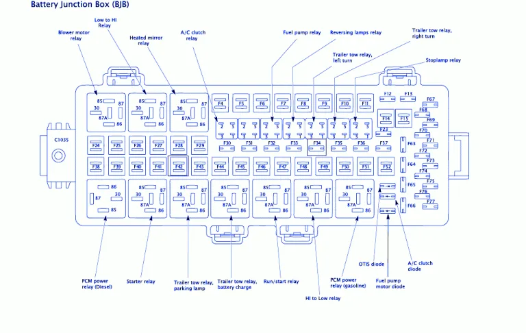 2008 F250 Fuse Box Diagram 10