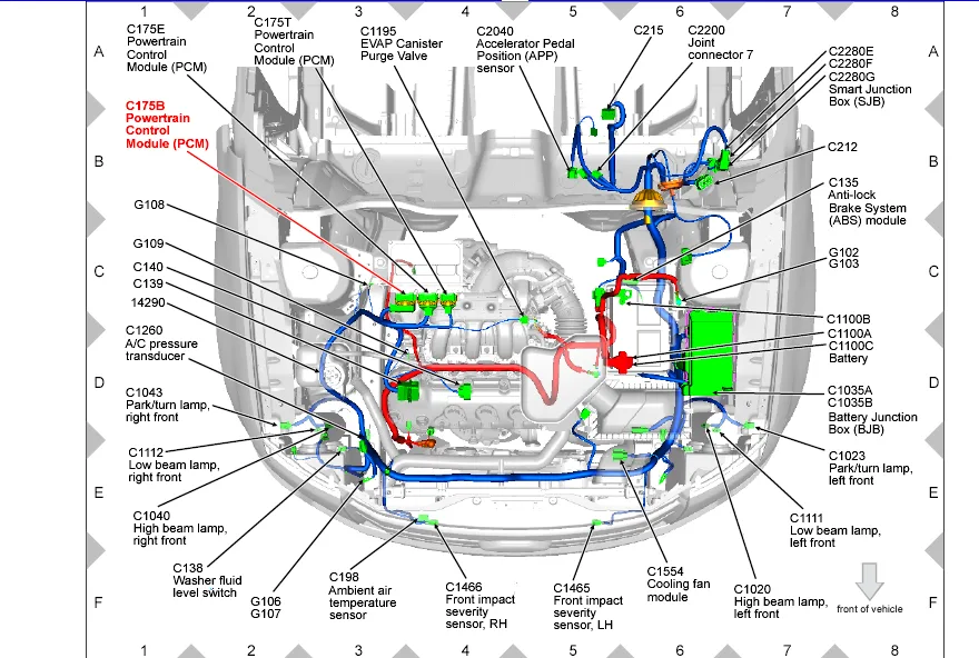 2008 Ford Edge Wiring Diagram