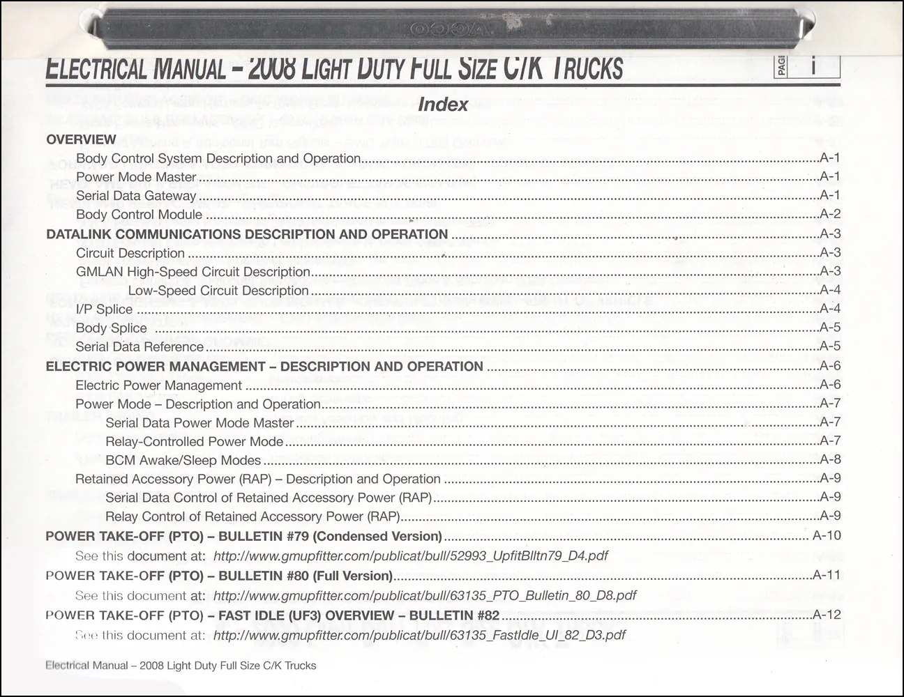 2008 Gmc Sierra Chevrolet Silverado Truck Wiring Diagram Original