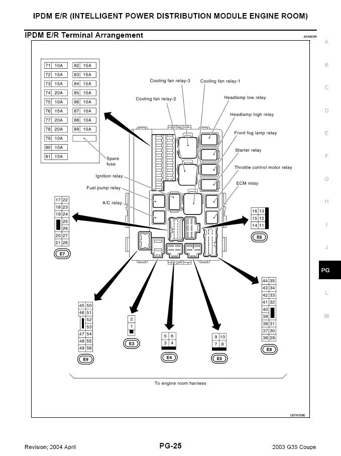 2008 Infiniti G35 Wiring Diagram Wiring Diagram