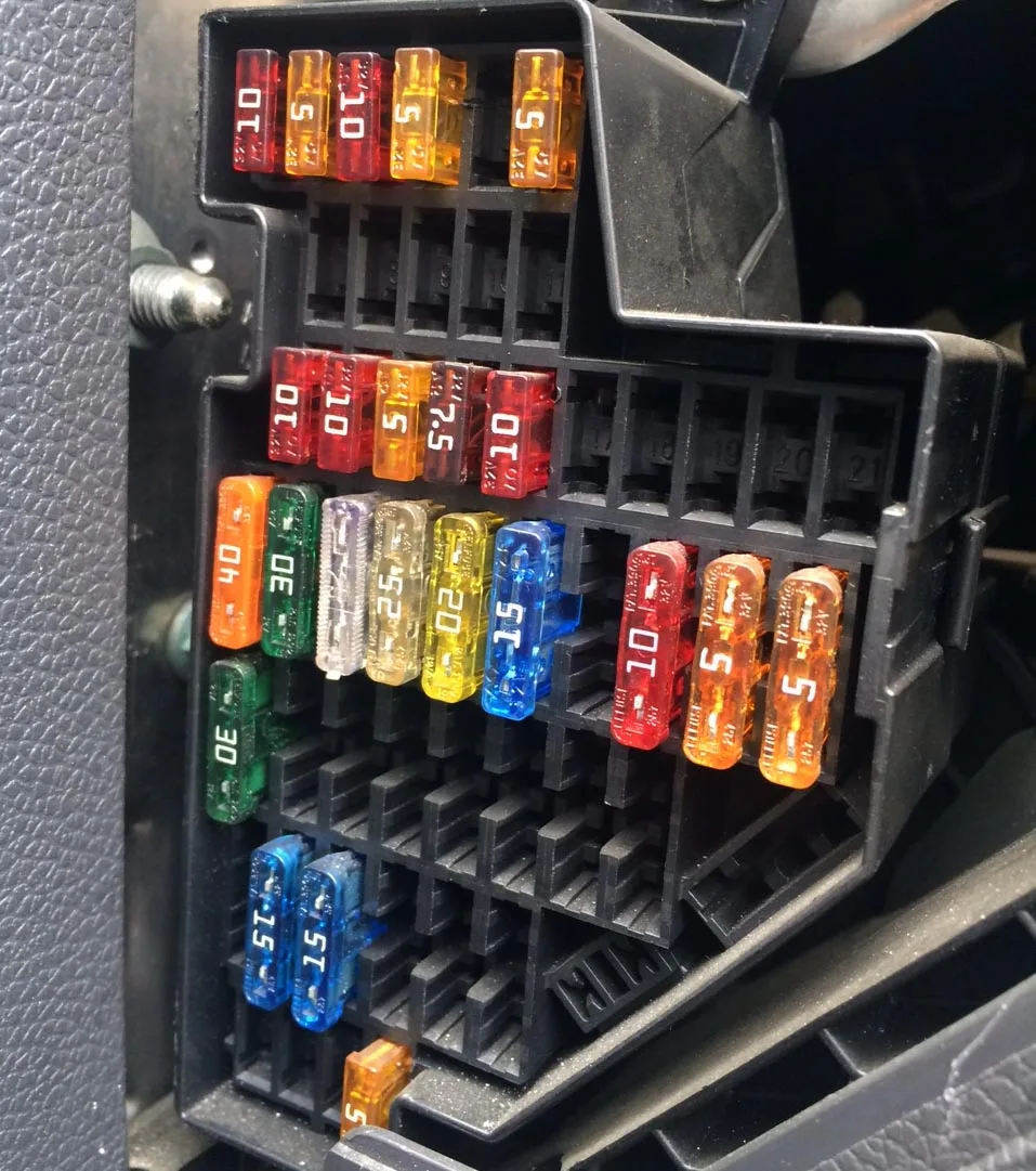 2008 Jetta Fuse Panel Diagram