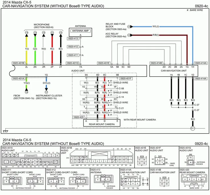 2008 Mazda 6 Radio Wiring Diagram
