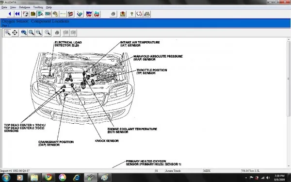 2009 Acura Mdx Parts