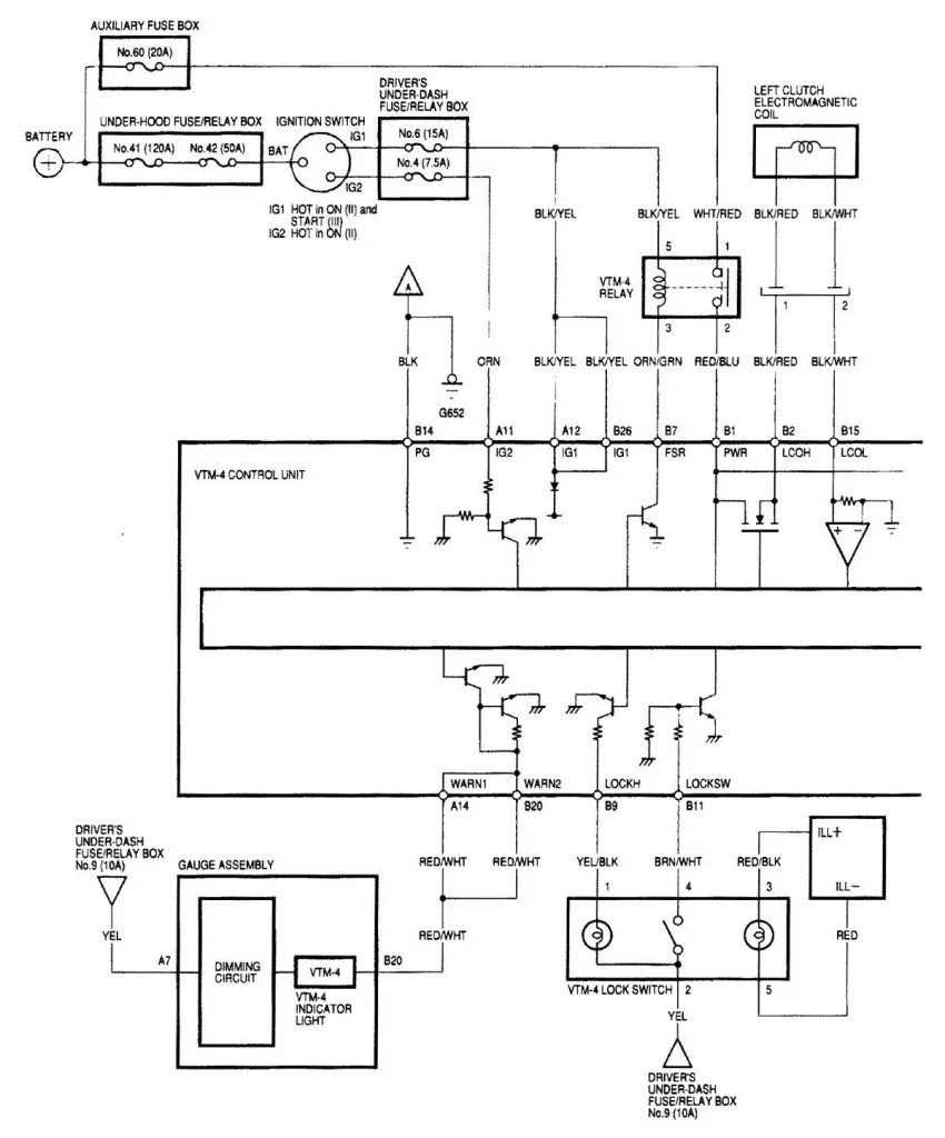 2009 Acura Mdx Wiring Diagram