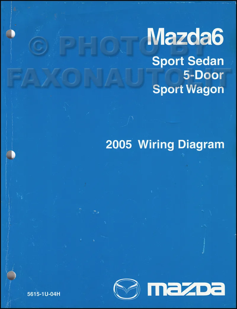 2009 Mazda 6 Wiring Diagram Original
