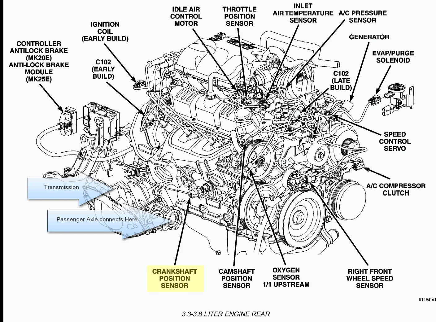 2010 Dodge Grand Caravan Engine Diagram