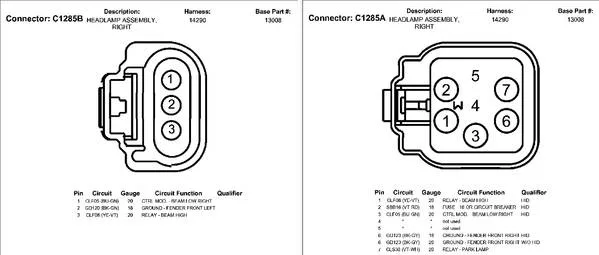 2010 Ford Fusion Headlight Wiring Diagram Wiring Diagram