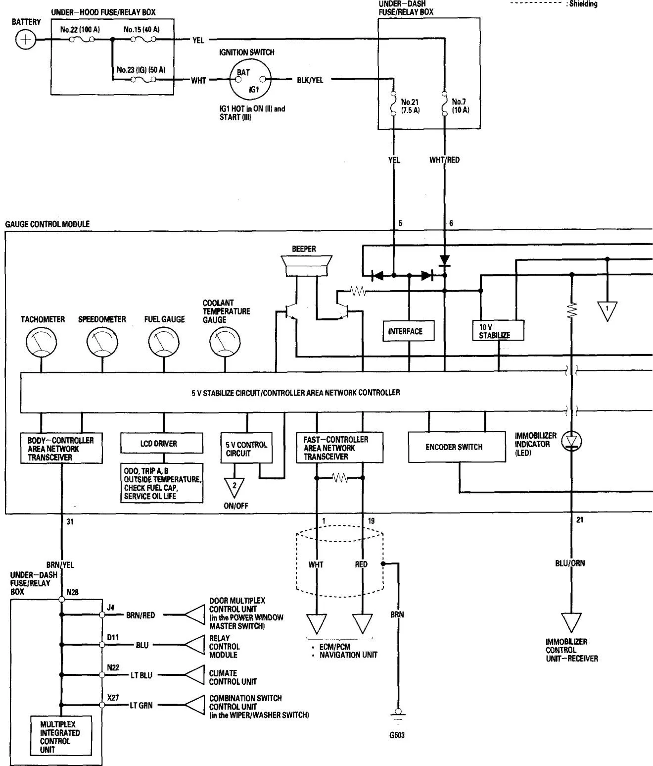 2010 Honda Accord Radio Wiring Diagram