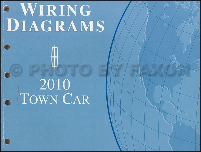 2010 Lincoln Town Car Wiring Diagram Manual Original