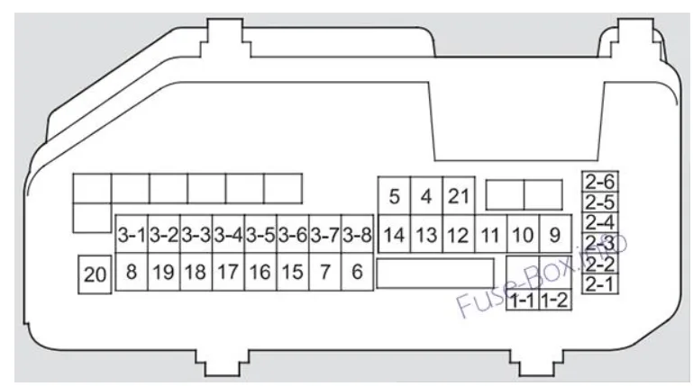 2011 Acura Tsx Fuse Box Diagram Startmycar