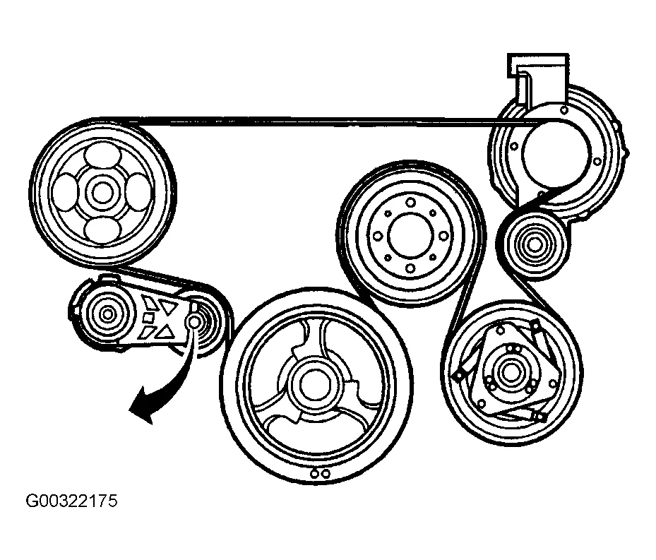 2011 Chevy Impala Serpentine Belt Diagram