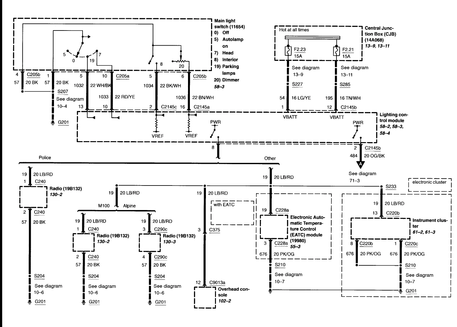 2011 Ford Crown Victoria Wiring Diagram Wiring Diagram