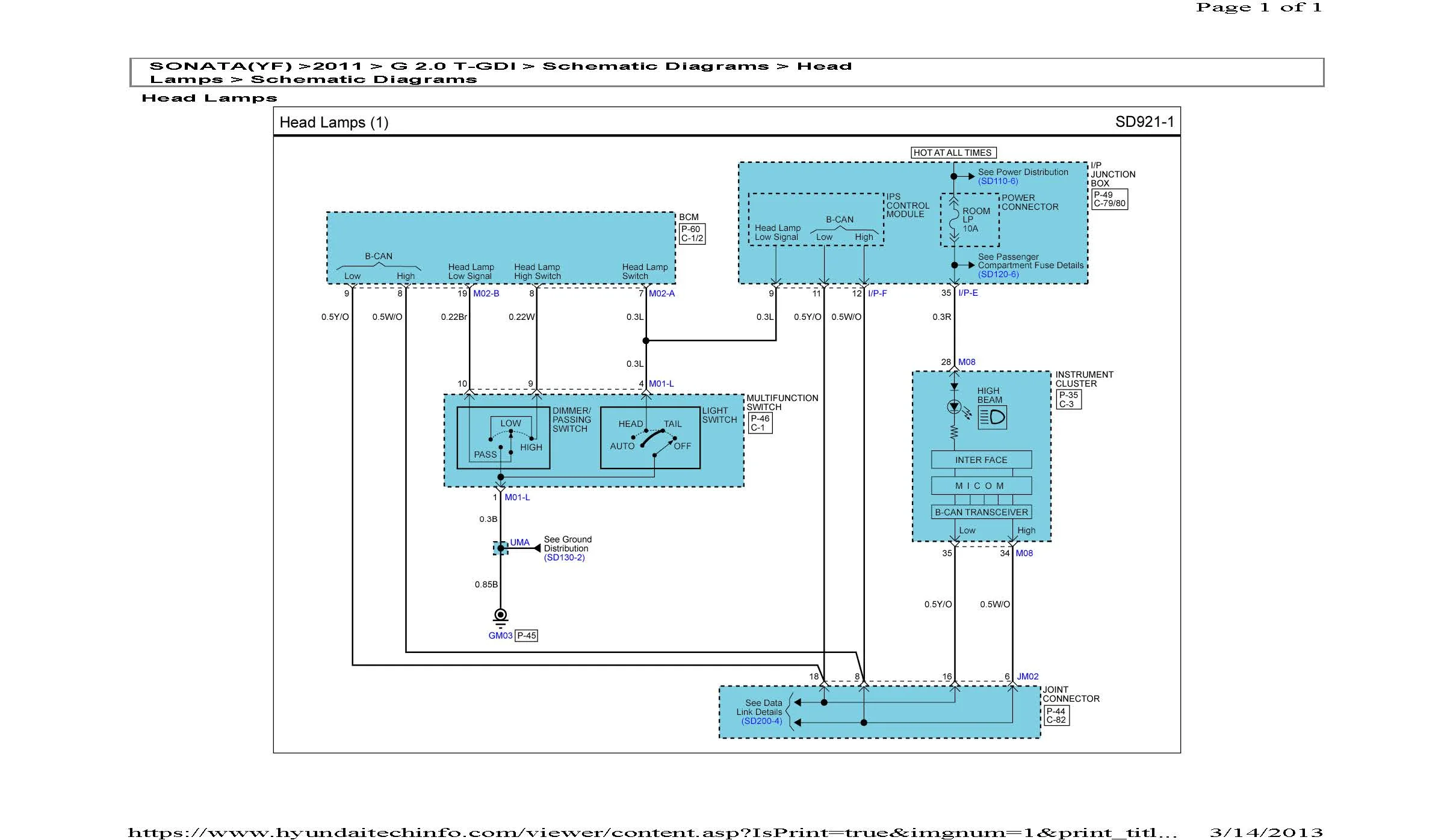 2011 Hyundai Sonata Wiring Diagrams Wiring Diagram