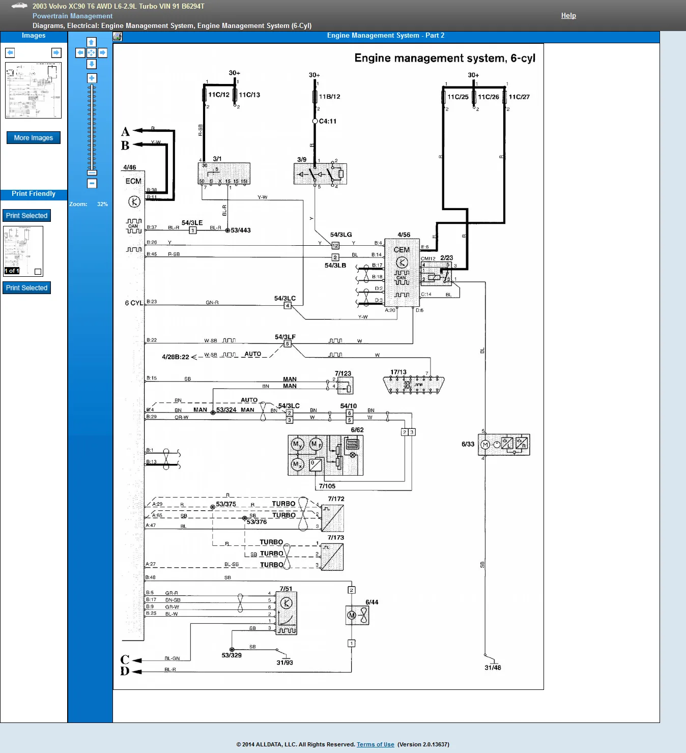 2011 Volvo Xc9Wiring Diagram Service