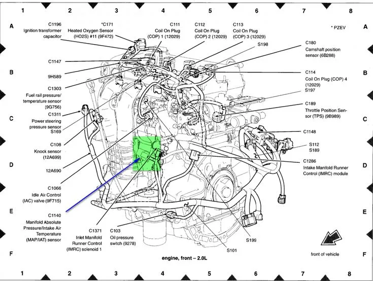 2012 Ford Focus Parts Diagram