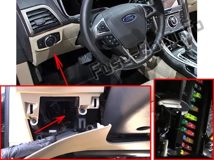 2012 Ford Fusion Fuse Box Location