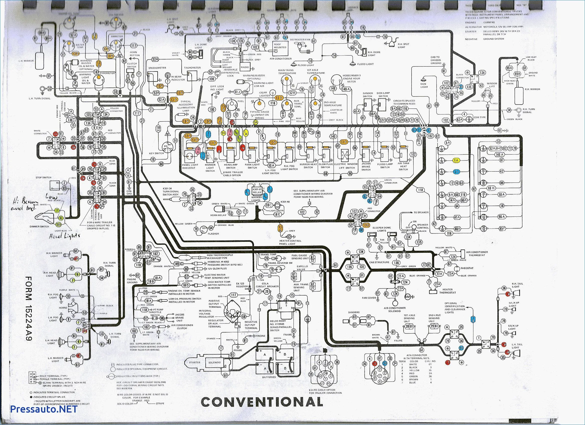 2012 Freightliner Columbia Wiring Diagram