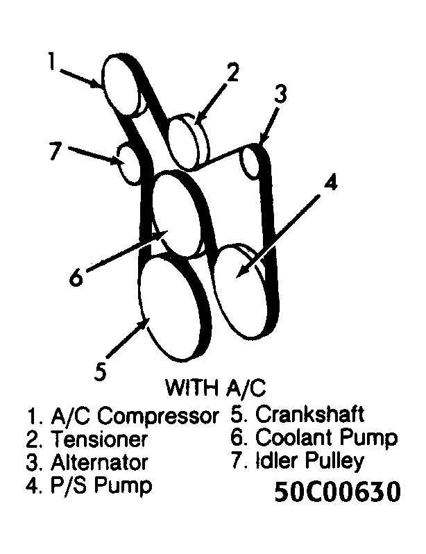 2012 Impala 3 6 Serpentine Belt Diagram