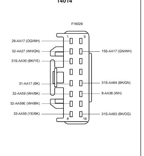 2013 Ford Focus Wiring Diagram Original